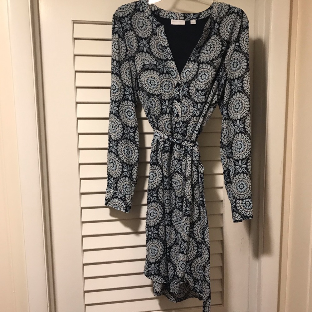 Paisley Long Sleeve Dress